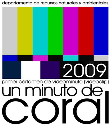 Logo Certamen Un Minuto de Coral